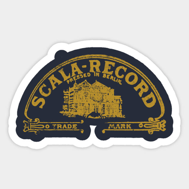 Scala Records Sticker by MindsparkCreative